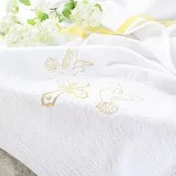 Крижма махрова Ideia, 140х70 см (8-01594) - мініатюра 3
