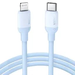Кабель Ugreen US387 USB-C to Lightning Silicone Cable 1 м Navy голубой (20313)