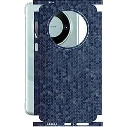 Защитная пленка StatusSKIN для Huawei Mate 60 Pro Корпус Винил Соты синие