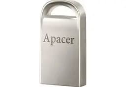 Повністю металевий Usb флешнакопичувач Apacer AH115 32 GB silver - мініатюра 3