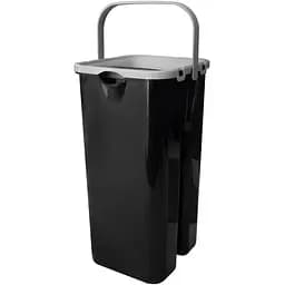 Набір для прибирання Zambak Plastik SMART Cleaner відро та швабра 8 л чорний (ZP-331) - мініатюра 2