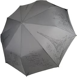 Женский складной зонтик полуавтомат Frei Regen 97 см серый