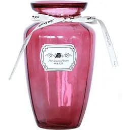 Ваза для цветов Crystal Jane 20 см розовая (83210414_YBCG-210414-29/3)