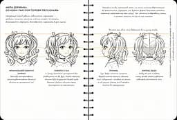 Скетчбук ОКО Sketch Book Скетчбук Малюємо мангу та аніме експрес курс українською O SB MA - мініатюра 4