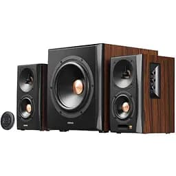 Акустична система Edifier S-360DB Bluetooth Black / Brown із сабвуфером