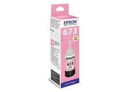 Чорнило Epson 673, Light Magenta, для L800/805/810/850/1800, 70 мл (C13T67364A)