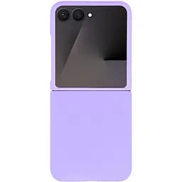 Чохол Foldables Silicone Cover Lakshmi (AAA) для Samsung Galaxy Z Flip7 Бузковий / Dasheen - мініатюра 2