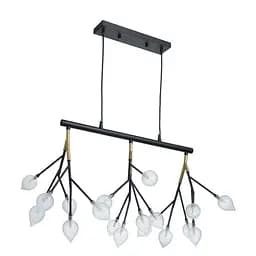 Люстра підвісна Brille в зал G4 2W BK (BL-916S/18)