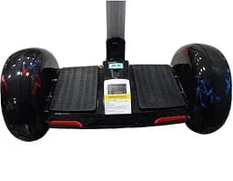 Гіроскутер-сігвей з ручкою Smart Balance A8 Premium 10.5" Чорний з блискавками - мініатюра 6