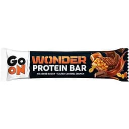 Батончик Go On Nutrition Wonder Protein Bar, 45 грам - Солона арахісова карамель