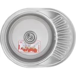 Кухонна мийка Zerix Z5745-08-180D (Decor) (ZX1593)