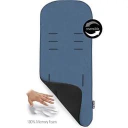 Вкладка до коляски Bumprider Inovi Memory Foam Black-Turquoise (41201-218) - мініатюра 3