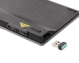 Клавіатура A4Tech FBX51C Wireless/Bluetooth Grey (FBX51C Grey) - мініатюра 2