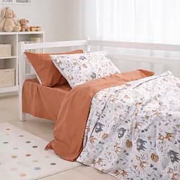 Підковдра бязь MirSon Kids Time Wild Friends 110х140 см (2200012565445)