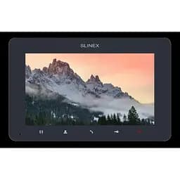 AHD відеодомофон Slinex SM-07MHD (dark grey), 7” TFT екран, запис руху, слот microSD, 193×123×18 мм