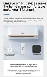 Розумний датчик температури та вологості Tuya Smart Bluetooth з дистанційним моніторингом - мініатюра 13