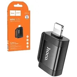 OTG переходник Hoco UA31A Lightning male to USB female