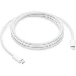 Зарядний пристрій DK 96W USB-C Power Adapter + кабель 2 м Woven для Apple MacBook white - мініатюра 6