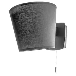 Бра Brille BKL-644W/1 E27 BK настінне накладне з абажуром