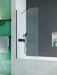 Шторка для ванны Radaway Modo New Black PNJ 90 см стекло прозрачное 10006090-54-01