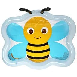 Басейн надувний дитячий Intex 58434 NP Бджілка 127x102x13 см об'єм 59 л від 3 років