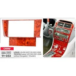 Перехідна рамка Lexus LS 430 Carav 11-353 - мініатюра 4