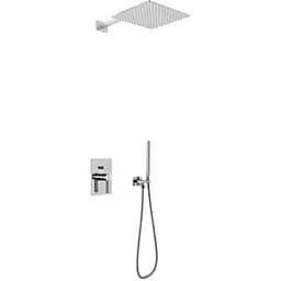 Душевая система Kohlman Dexame 35 chrome + BOX скрытого монтажа QW210DQ35, Хром