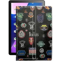 Чехол StatusCASE из экокожи для планшета Lenovo Tab M10 (3rd gen) Битлз