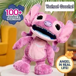 Інтерактивна м'яка іграшка Стич Ангел Disney Stitch Ultimate Angel Interactive 17 Plush 100 Sounds Just Play 31236 - мініатюра 8