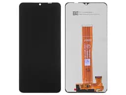 Дисплей Samsung A127 Galaxy A12 Nacho, чорний, без рамки, Original (PRC)