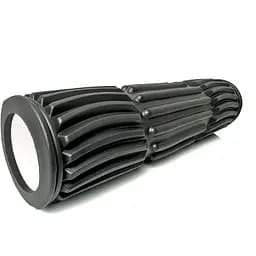 Масажний ролик EasyFit Dozer 45 см Чорний (EF-3702-Bk)