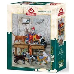 Пазл Art Puzzle Різноколірні коти 260 ел. (4271)