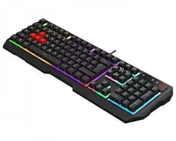 Клавіатура Bloody B140N, Black, USB, ігрова, неонове підсвічування - мініатюра 4