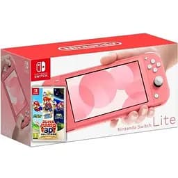 Nintendo Switch Lite Coral + Игра Super Mario 3D All-Stars