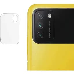 Защитное стекло на камеру DK Clear Glass для Xiaomi Poco M3 clear