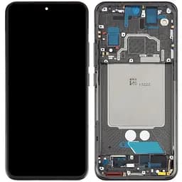 Дисплей Xiaomi 13 чорний, Amoled, оригінал PRC переклеєне скло, з рамкою, Black