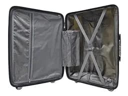 Валіза середня M поліпропілен Madisson Snowball 01103 67×45×27см 73л Білий - мініатюра 4