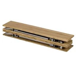Стіл Bo-Camp Morris 65x50 cm Brown (1404645) - мініатюра 4