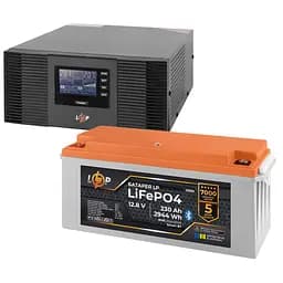 КРЖ LogicPower B1500 + литиевая (LiFePO4) батарея 2944 Ватт (3406+25559 230 Ah)