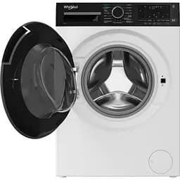 Whirlpool Пральна машина фронтальна, 8кг, 1400, C, 55см, дисплей, пара, інвертор, люк чорний, білий - мініатюра 6