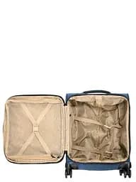 Валіза маленька S тканинна Airtex 6659 54x40x23см 50л Синій - мініатюра 11