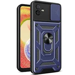 Чехол Ummi Camshield Serge Ring для Samsung Galaxy A04e Синий / Navy