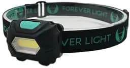 Ліхтар налобний Forever Light Basic COB 3W 135lm 3 x AAA Black - мініатюра 2