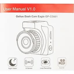 Автомобільний відеореєстратор Gelius Dash Cam Eagle GP-CD001 Black - мініатюра 5