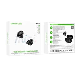 Навушники бездротові Borofone BW39 Enjoy true wireless BT headset TWS чорні - мініатюра 2