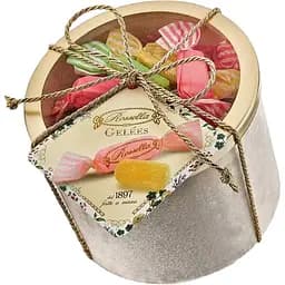 Желе Caramella Rossella фруктове асорті в оксамитовій коробці 125 г