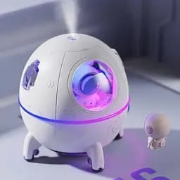 Нічник Астронавт Зволожувач повітря Аромадифузор Humidifier 3 режими підсвічування