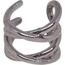 Серебряная серьга-кафф Астор на хеликс. 9132422Р