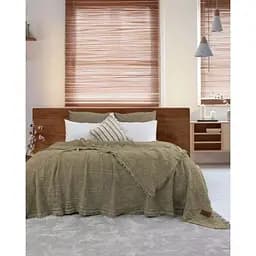 Муслиновое покрывало Saheser Oscar Khaki 240х260 см pbe0051344