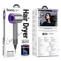 Фен Hoco HP11 Plus High-Speed Negative Ion Hair Dryer Purple - мініатюра 5